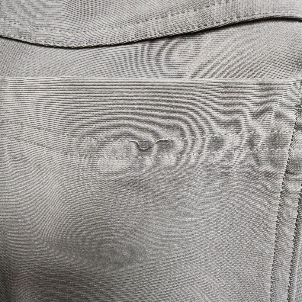 Lululemon Commission Pants Mens 34x27 Gray Straight Leg Performance Stretch‎ - Picture 5 of 12